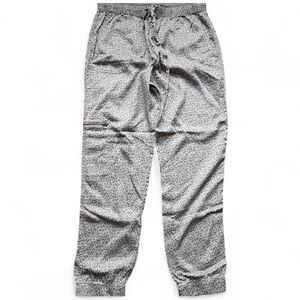 Women's Nicole Miller Lyocell Casual Gray Leopard Print Size Medium